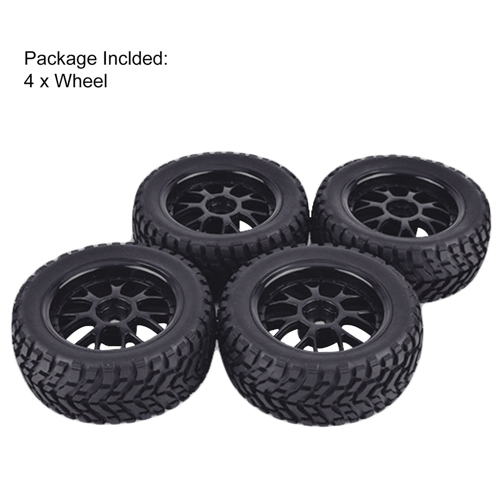 1/10 RC On-Road Buggy Tires with Foam Inserts (Flag Pattern)