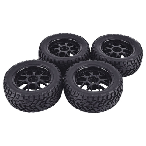 1/10 RC On-Road Buggy Tires with Foam Inserts (Flag Pattern)
