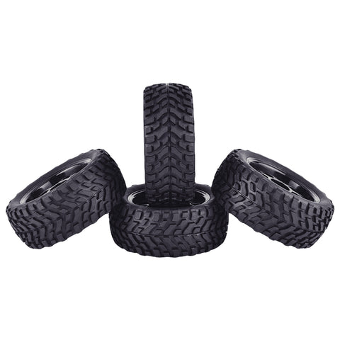 1/10 RC On-Road Buggy Tires with Foam Inserts (Flag Pattern)