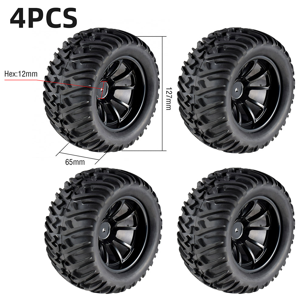AUSTAR 12mm Hub Wheels Set Foam Inserts