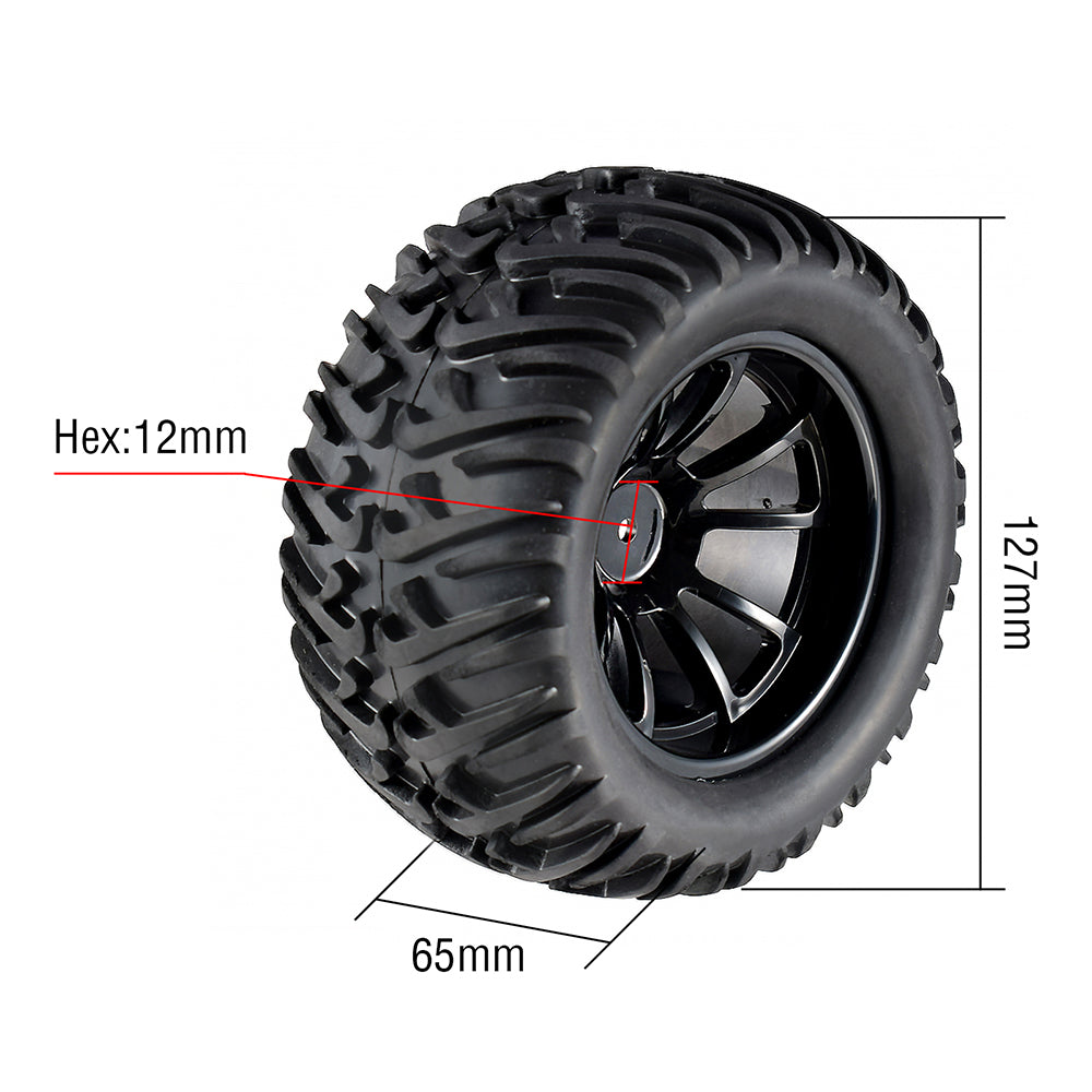 AUSTAR 12mm Hub Wheels Set Foam Inserts