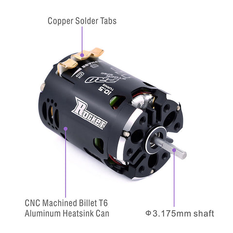 ROCKET-RC 540 V3 Sensored Competition Brushless Motor
