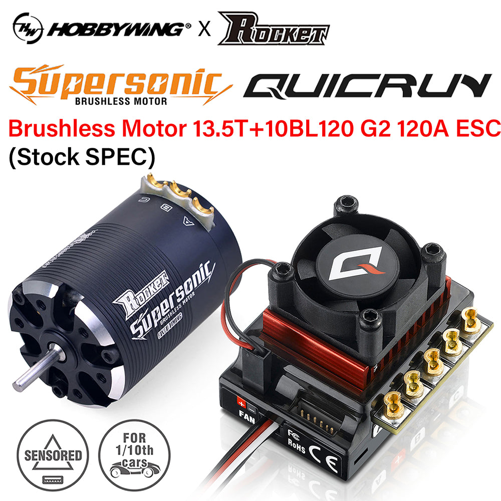 ROCKET-RC Supersonic V2 540 Sensored Brushless Motor