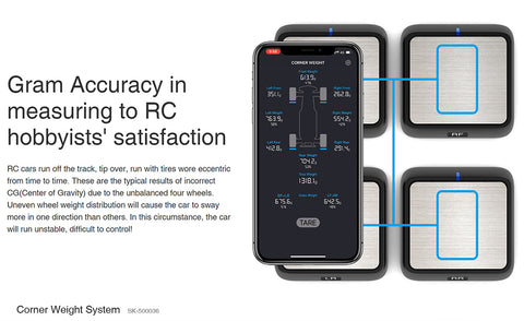 SKYRC Bluetooth Smart Scale for RC Models
