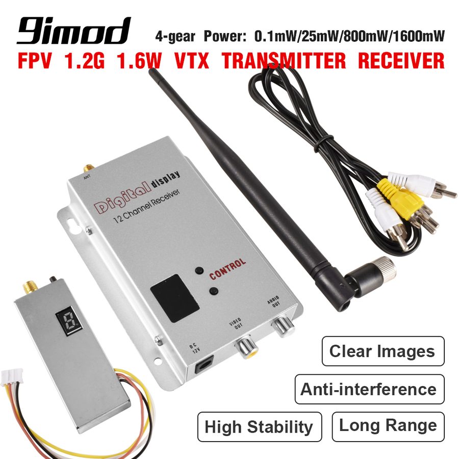 Airplane Parts 1.2G 1.6W Transmitter / Receiver Wire