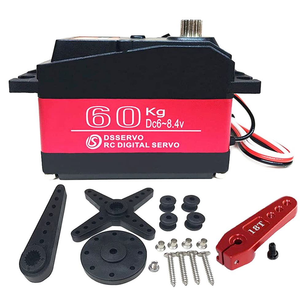 DS5160 60KG HV High Torque Digital Servo 180°/270° for 1/5 RC Crawler