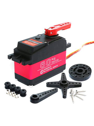 SURPASS HOBBY 60KG/80KG/150KG HV High Torque Servo 180°/270° for 1/5 RC Car