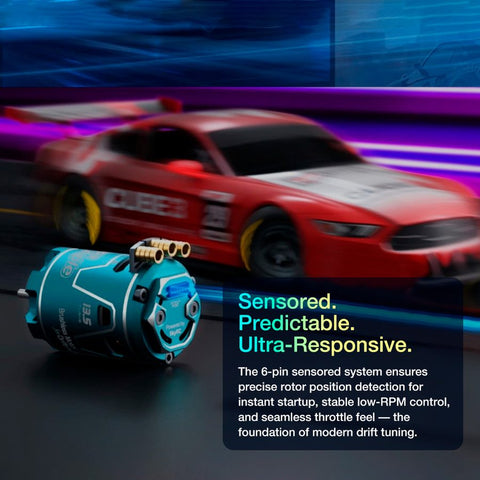 SKYRC FuriaX Supa Agile-1/10 Sensored Brushless Drift Car Motor