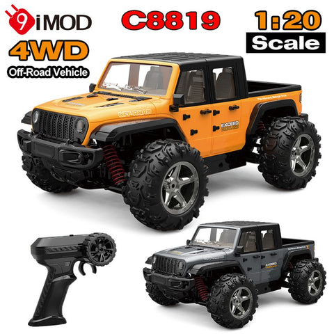9IMOD 1/20 RC Truck Car 2.4G Climbing Vehicle Off-Road 30km/h