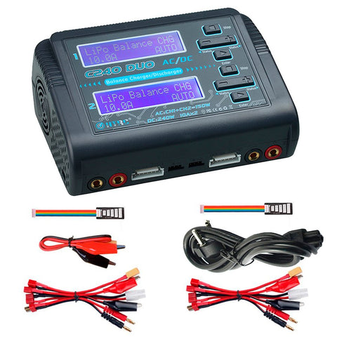 Charge Parts HTRC C150/T240/C240 Smart Balance Charger RC Li Battery