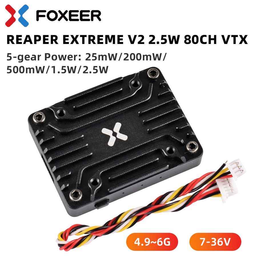 Airplane Parts FOXEER 2.5W FPV Camera 5.8G 72CH Drone Pit mmcx