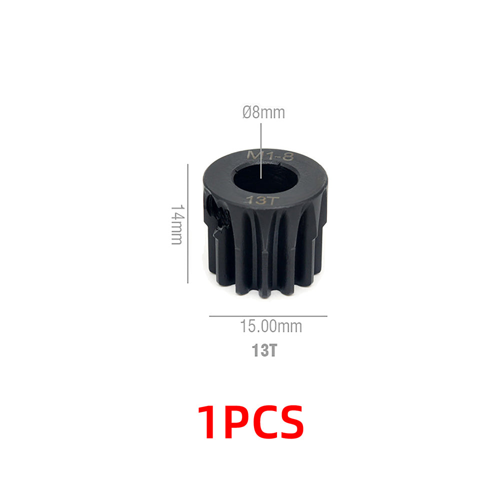 M1 Steel Pinion Gear Set 13T 8mm Bore