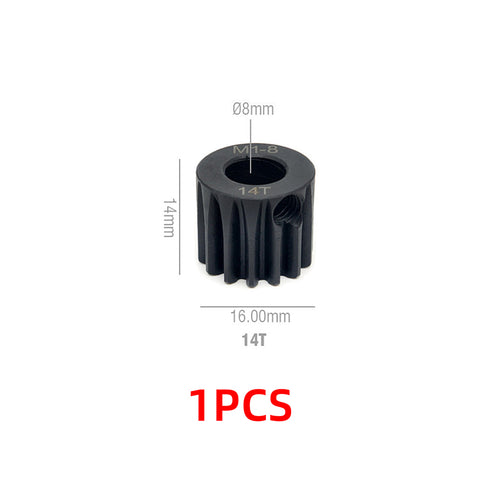 M1 Steel Pinion Gear Set 13T 8mm Bore