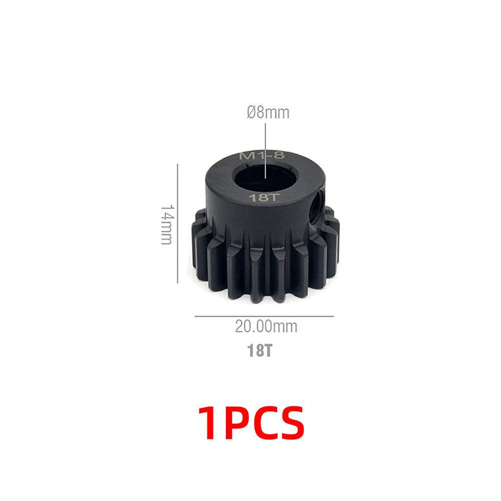 M1 Steel Pinion Gear Set 13T 8mm Bore