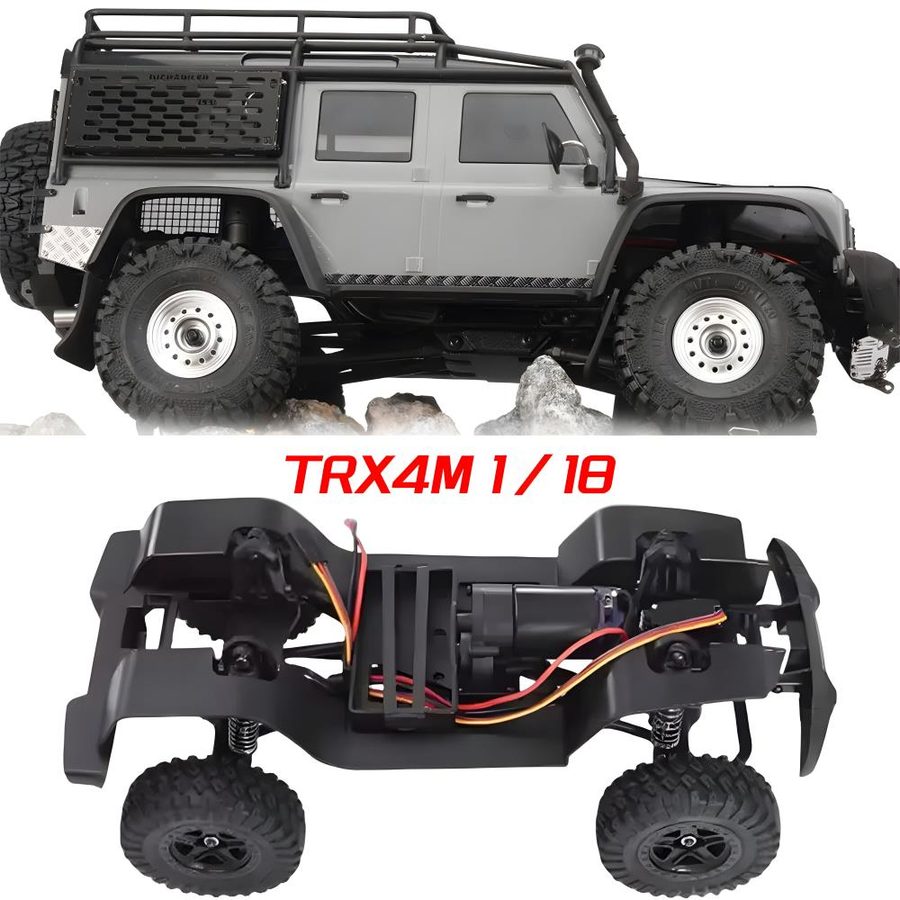 1/18 Chassis Frame AX-8560 For TRX4M 8650B