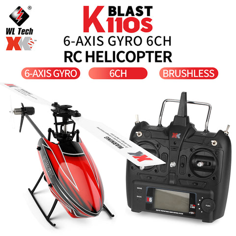 Wltoys XK K110S 6CH 3D 6G System Remote Control Toy Brushless Motor