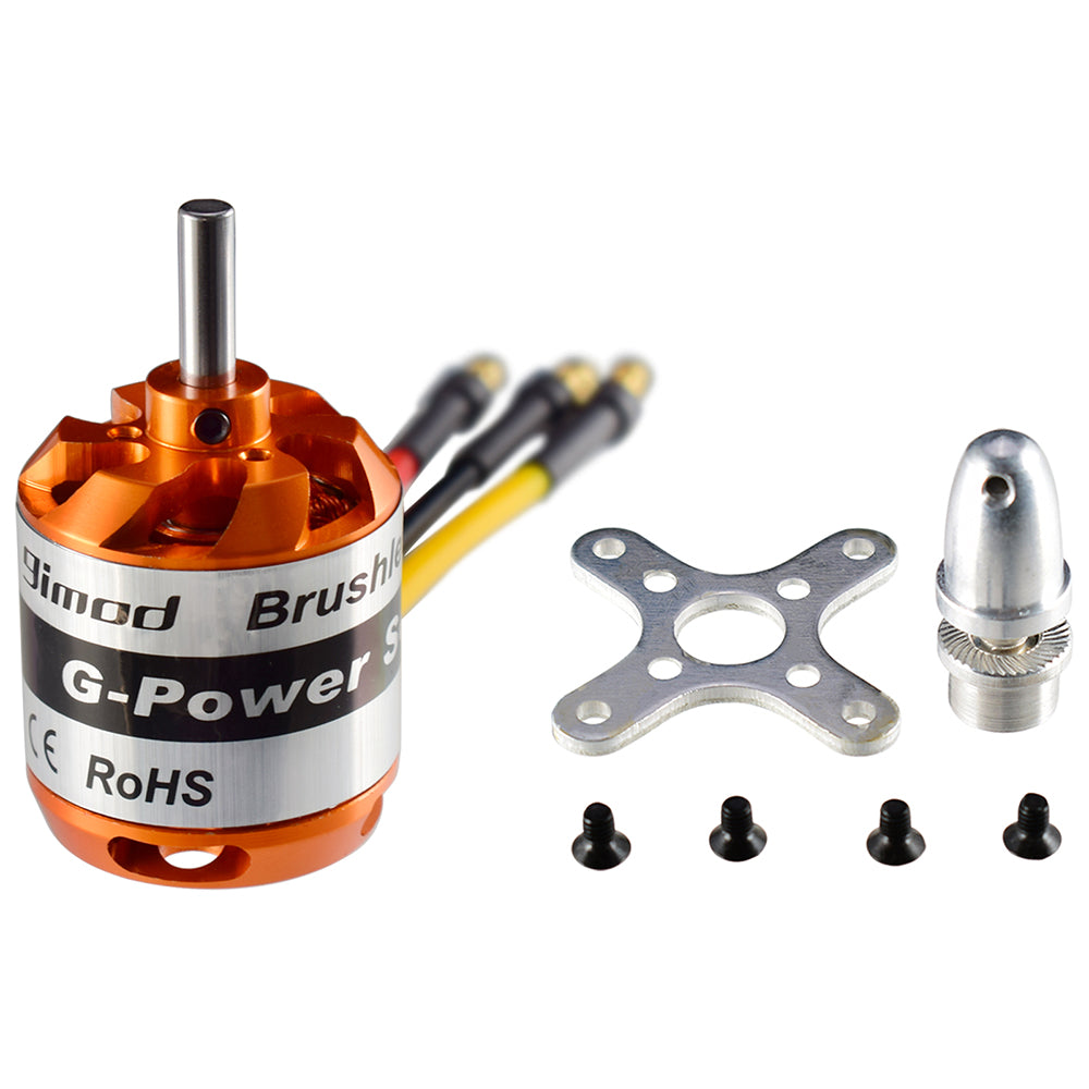9IMOD D2836 Brushless Motor 1500KV/1120KV/880KV/750KV 2-4S for RC Plane