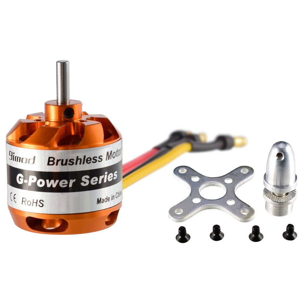 9IMOD D2826 Brushless Motor 2200KV/1400KV/1000KV/930KV 2-3S for RC Plane