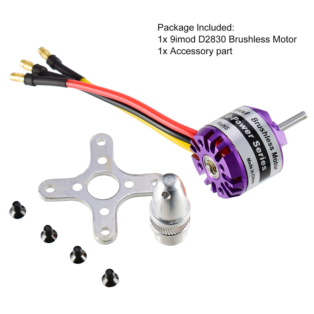 9imod D2830 1300KV Outrunner Brushless Motor