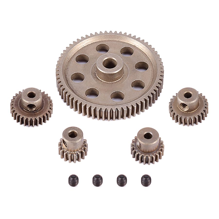 Neutral hsp redca traxxas11164 Pinion Gear 29T 26T 21T 17T Set Mini 5