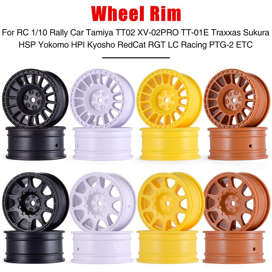 AUSTARHOBBY 1/10 Rally Wheels 4PCS