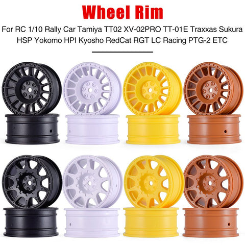 AUSTARHOBBY 1/10 Rally Wheels 4PCS