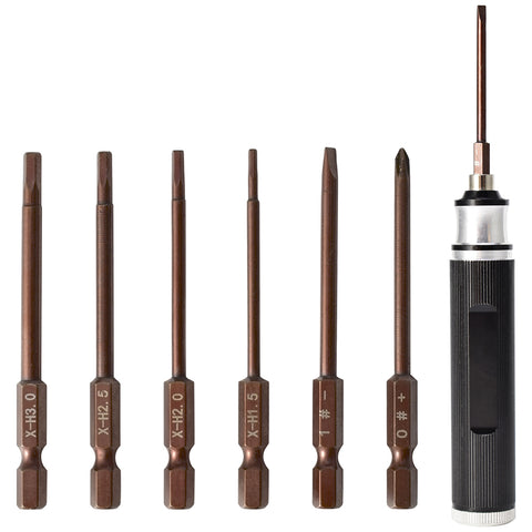 RC Hex Allen Screwdriver Set - 0.9~3.0mm Aluminum Driver