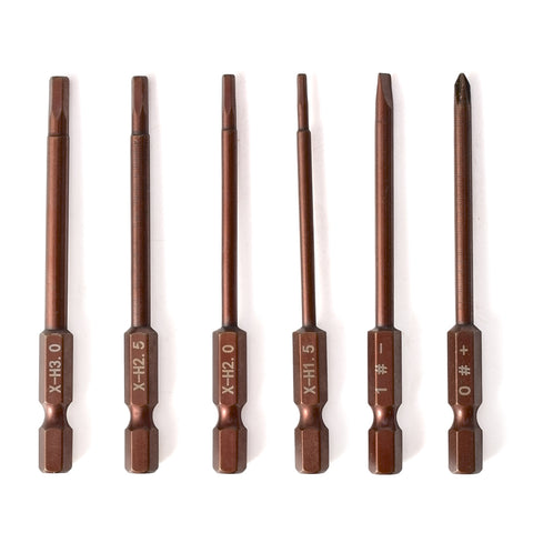 RC Hex Allen Screwdriver Set - 0.9~3.0mm Aluminum Driver