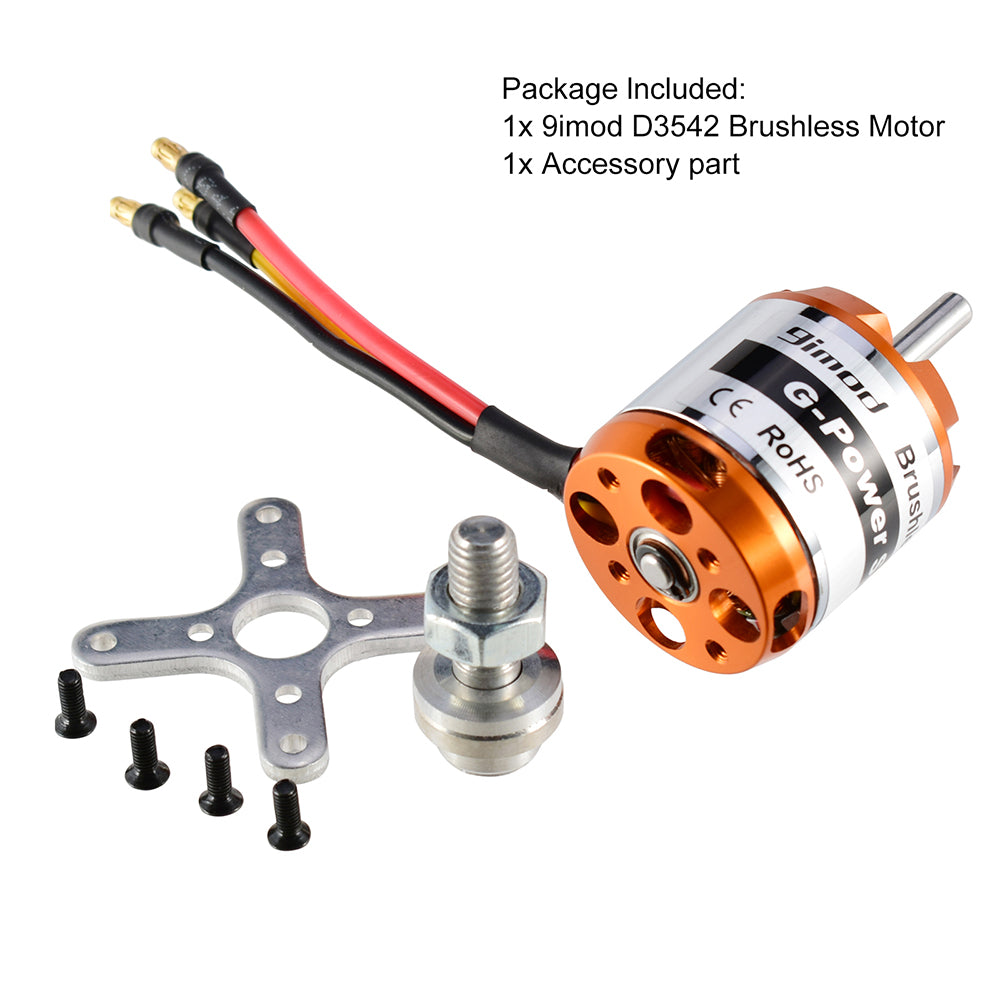9imod D3542 1450KV Outrunner Brushless Motor
