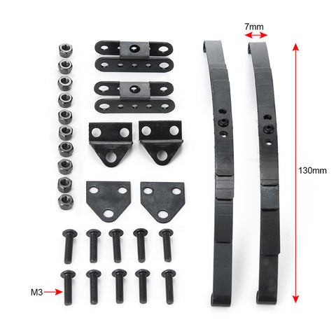 Axial Metal Leaf Spring Suspension Mount