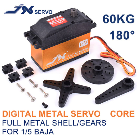 JX PDI-HV2060MG 60KG Metal Gear High-Voltage Digital Servo