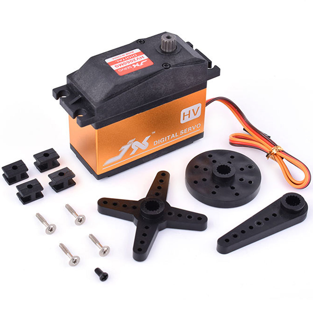 JX PDI-HV2060MG 60KG Metal Gear High-Voltage Digital Servo