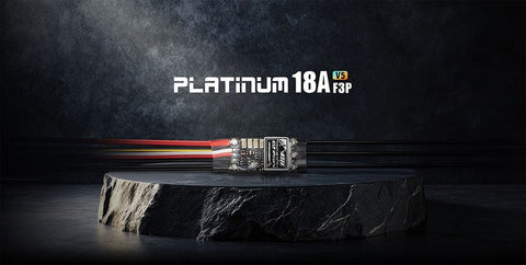 Airplane Parts Hobbywing PLATINUM 18A V5 F3P Brushless ESC