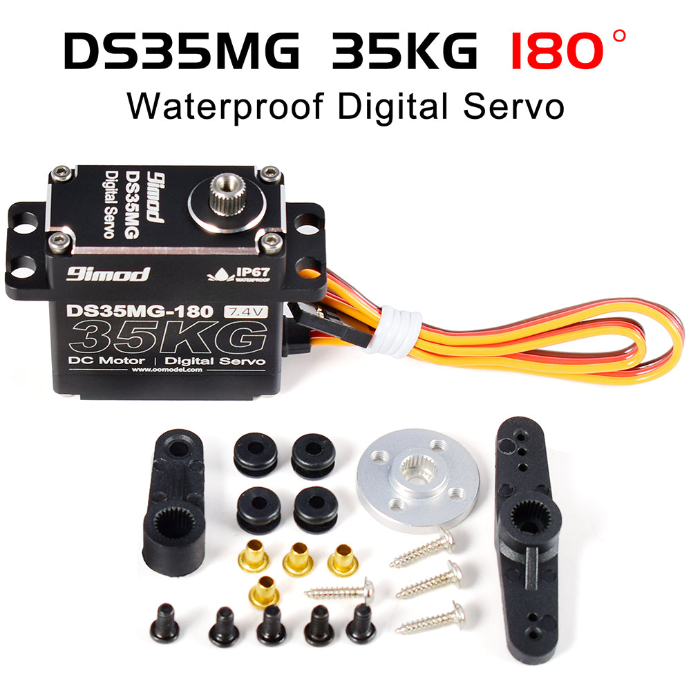 9IMOD DS35MG Metal Gear Waterproof Digital Servo - 35KG, 180deg
