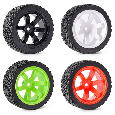 AUSTAR 1/10 RC Rally Tires 67mm 12mm Hex 4Pcs for HPI Tamiya