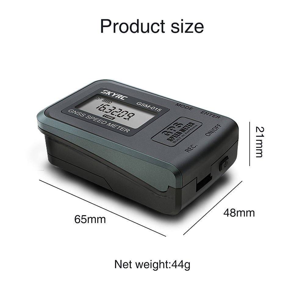 SKYRC GSM-015 GPS Speed Meter for RC Models