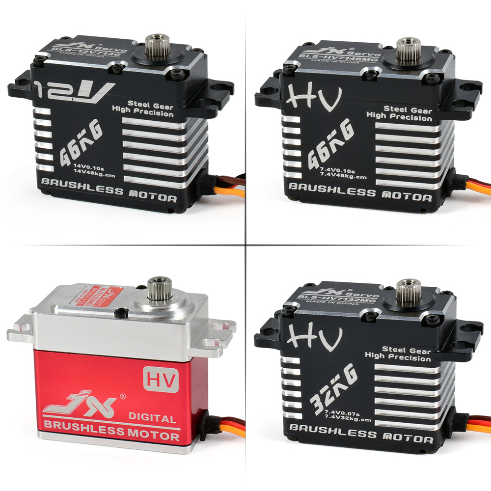 JX Model BLS-HV7132MG 25T Brushless Metal Gear Digital Servo