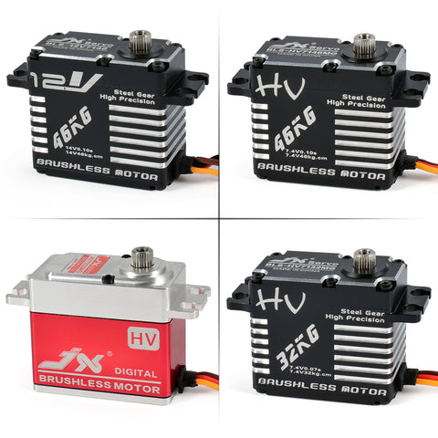 JX Model BLS-HV7132MG 25T Brushless Metal Gear Digital Servo