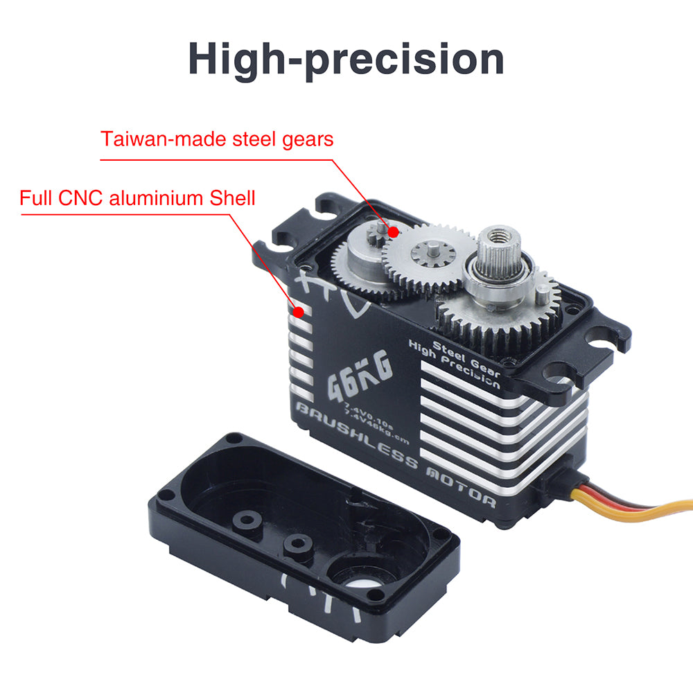 JX Model BLS-HV7132MG 25T Brushless Metal Gear Digital Servo