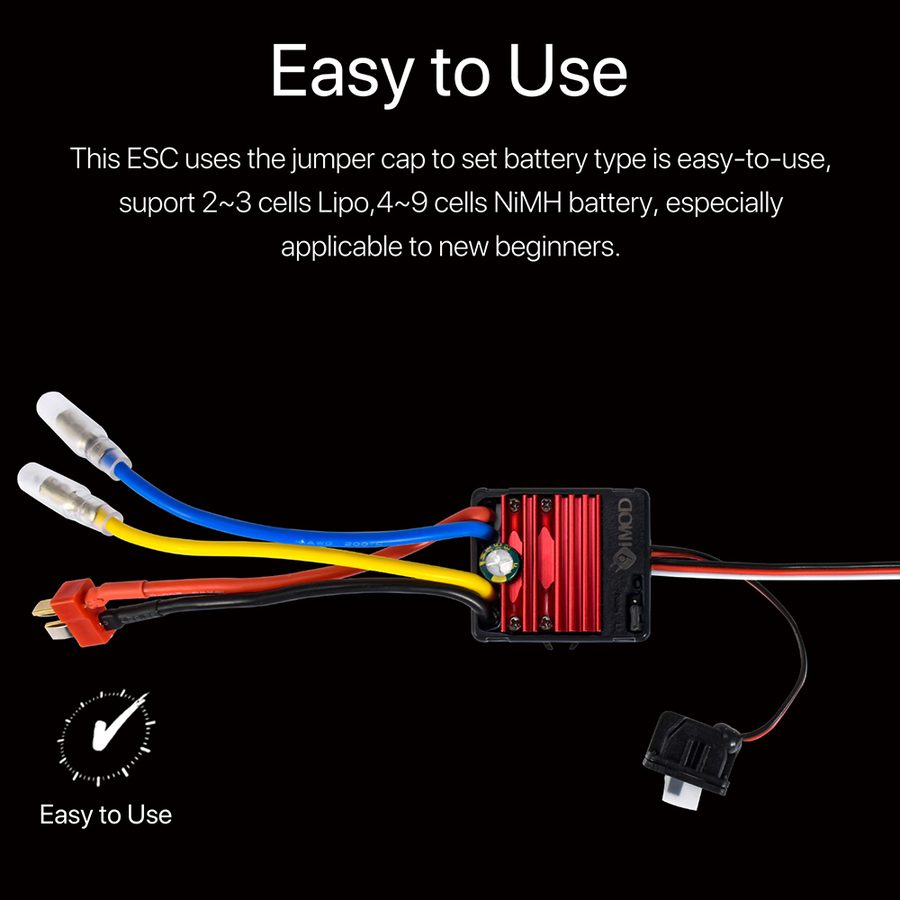 9IMOD 60A Brushed ESC