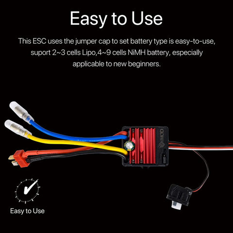 9IMOD 60A Brushed ESC