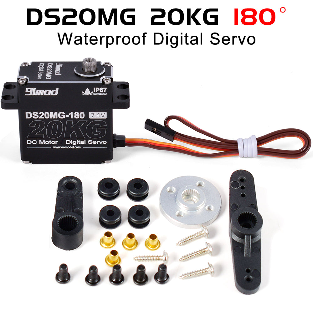 9IMOD DS20MG Metal Gear Waterproof Digital Servo - 20KG