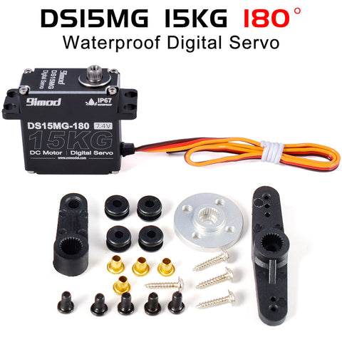 9IMOD DS15MG Metal Gear Waterproof Digital Servo - 15KG
