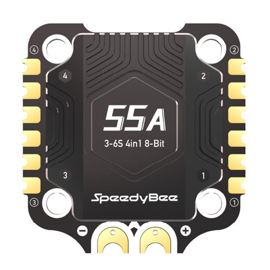 Airplane Parts SpeedyBee F405 V4 55A FC Flight Controller / ESC Stack