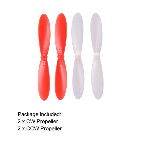 Hubsan H107D CW/CCW Propellers 55mm Blades for H107D Mini RC Drone Spare Parts