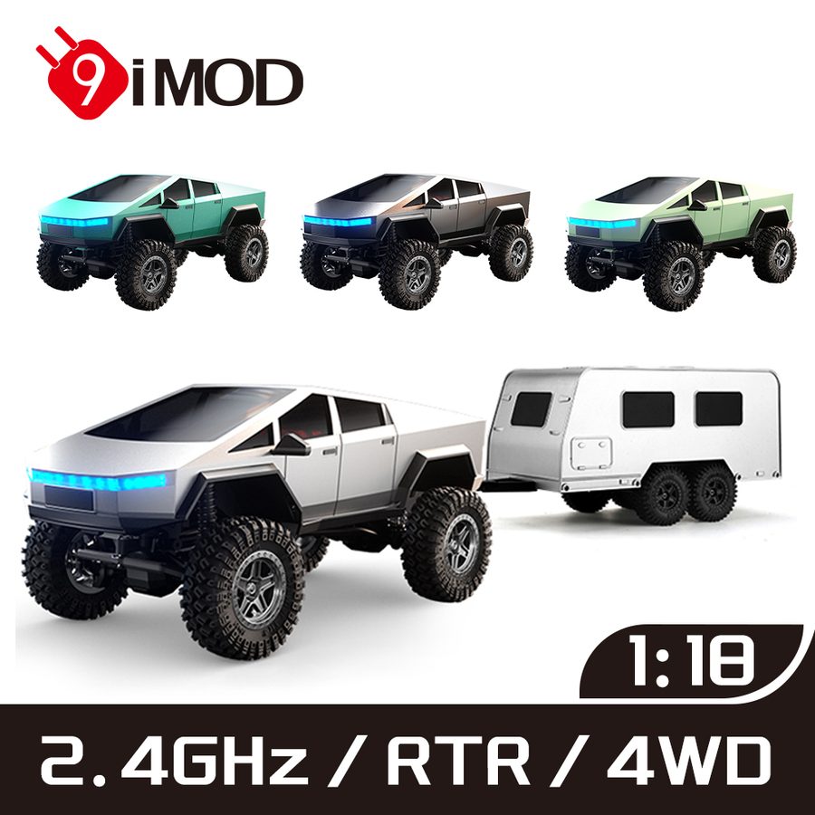 9IMOD RC Car 1:18 Scale Four-driving Car 12KM/H High Speed Car 2.4Ghz