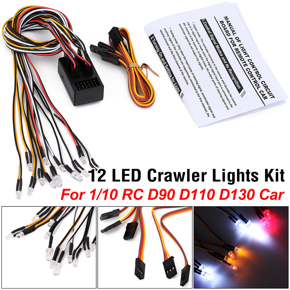 AX-004 RC Car Smart Linkage LED Light System