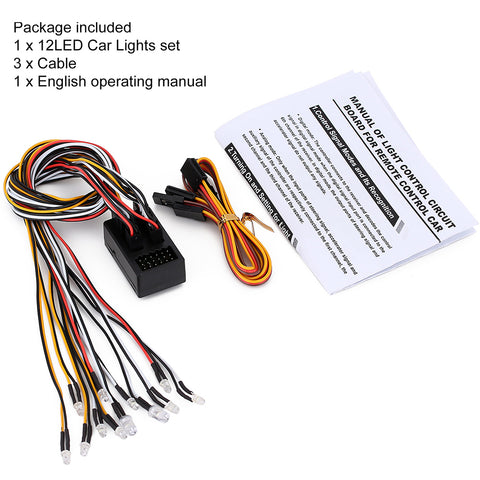 AX-004 RC Car Smart Linkage LED Light System