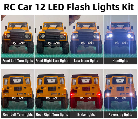 AX-004 RC Car Smart Linkage LED Light System