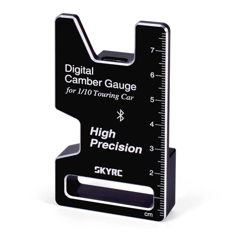 The App receives and records the races' angle data in